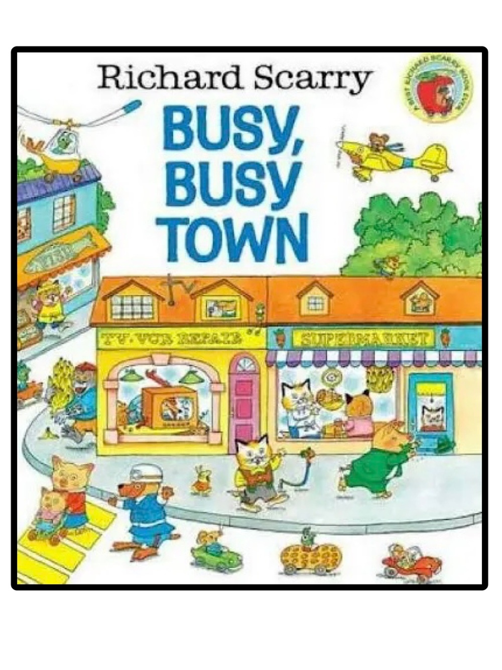 BUNDLE & SAVE🎉 Busy, Busy Town Kids Hardcover Book by Richard Scarry